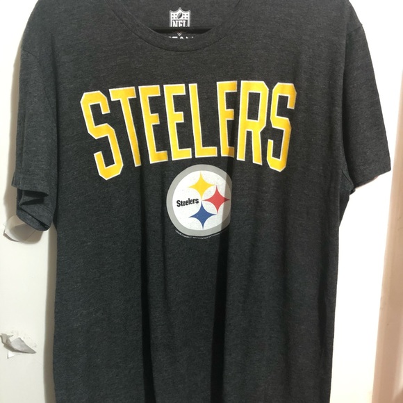 NFL TEAM APPAREL MENS TSHIRT. GRAY LGE - Picture 2 of 6